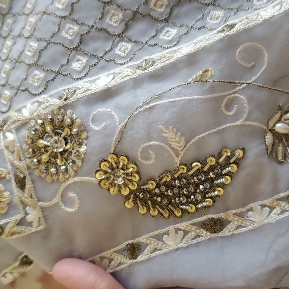 FINAL PRICE Pakistani formal 3 piece organza suit - Picture 11 of 15